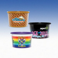 5oz-Reusable Clear Plastic Cup-Hi-Definition Full-Color, Top-Shelf Dishwasher Safe